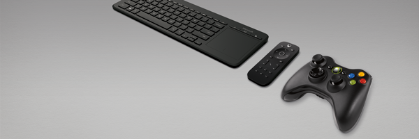 キーボード、リモート、および D パッド