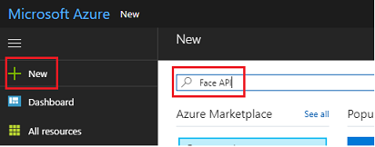 face api を検索する
