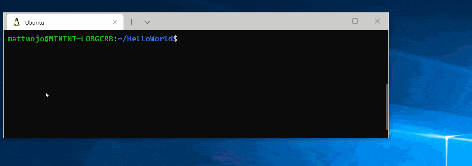 VS Code リモート サーバーで WSL プロジェクトを開く