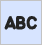 Pictogram voor het gegevenstype String.