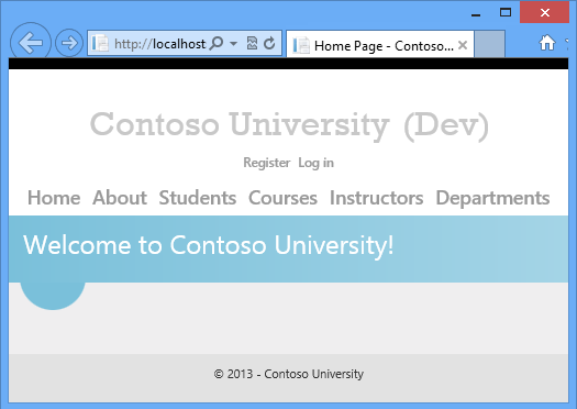 Startpagina Dev