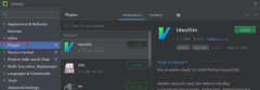 Schermopname van het openen van invoegtoepassingen in PyCharm.