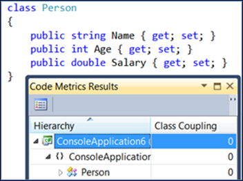 Voorbeeld van klassekoppeling 1