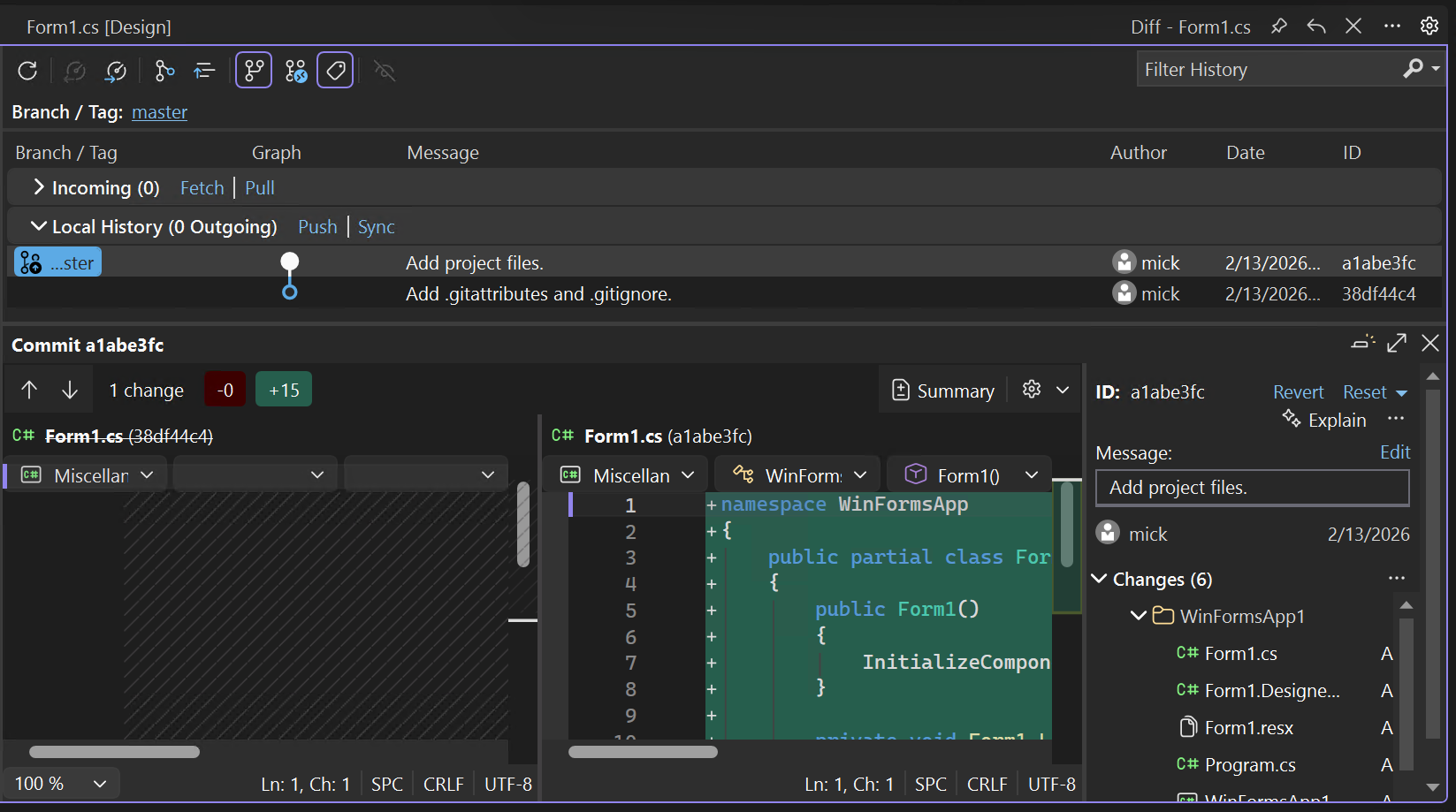 Schermopname van het dialoogvenster Doorvoergegevens in Visual Studio.