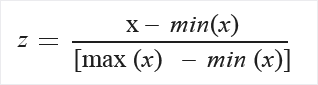 AML_normalization-minmax normalization using the min-max function