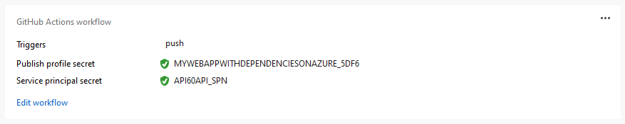 dwa sekrety GitHub