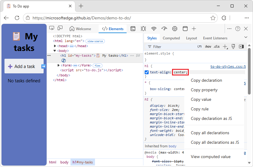 Copiar CSS menu suspenso