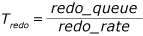 Captura de tela do cálculo de tempo de refazer grupos de disponibilidade.
