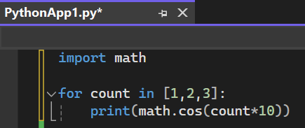 Captura de tela que mostra os resultados do uso do comando Remover todas as importações não usadas no Visual Studio 2022.