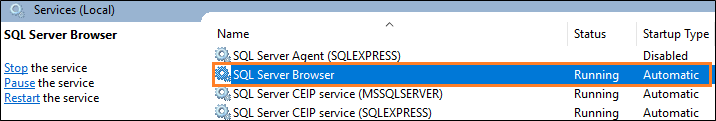 Serviço de Navegador do SQL Server
