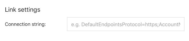 Adicionar a cadeia de conexão no App Center