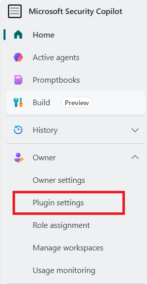 Captura de tela mostrando o menu de configurações do plug-in.