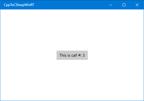 Chamada do Windows em C++/WinRT para uma captura de ecrã de um componente C#