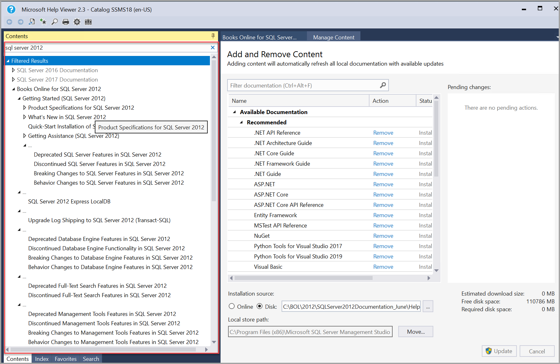 SQL Server 2012 檔自動更新