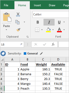 Excel 截圖。